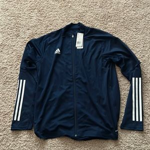 Adidas Navy Condivo Track Jacket Brand New Size L
